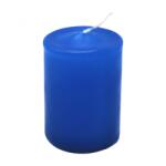  Adventi gyertya, kék színű, 40x60 mm, 4 db/csomag (3283)