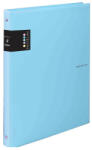 KARTON P+P Műanyag gyűrűskönyv A/5, 4 gyűrűs, vonalas jegyzetlapokkal, 100 lapos, PASTELINI, pasztell kék (KPP-5-294) - officetrade