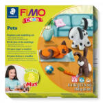 FIMO kreatív süthető gyurma készlet - 4 x 42 g, házi kedvencek