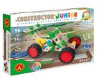 Alexander Toys Set constructie 90 piese din lemn Constructor Junior- Buggy 3 in 1, +4 ani, Alexander (AXCONS-2156)