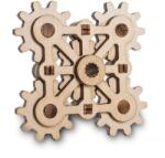 EWA Set constructie mini cu mecanism Puzzle 3D TWISTER MINI din lemn 18 piese @ EWA (EWA00014)