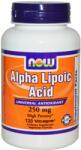 NOW Now Alpha Lipoic Acid 250 mg 120 veg caps