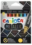 CARIOCA Creioane cerate Metallic Carioca 8/set
