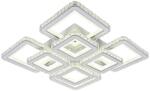  Lustra LED 9004/4+4, cu Telecomanda, 3 Tipuri de Lumina, Intensitate Reglabila, 320W, Alb