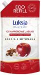 Luksja Săpun lichid cremos Măr cu scorțișoară - Luksja Creamy & Soft Cinnamon Apple Eco Refill 900 ml