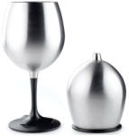 GSI Outdoors Glacier Stainless Red Wine Glass Culoare: argintiu