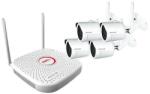 AMIKO KIT-4900 WiFi Vezeték nélküli kamera rendszer 2MP 4 WiFi Full HD kamerával (AMIKO-WIFI-KIT-4900)