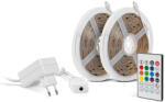 PHENOM Magic RGB LED futófény 10 méter, adapterrel és 24 gombos vezérlővel, Smart + Wi-Fi (55860)
