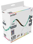 Avide LED szalag szett ágyvilágításhoz: mozgásérzékelős, 1x150 cm színváltós RGB, távirányítóval (ALBLBED12V-SEN-RGB)