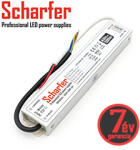 Scharfer Vízálló LED tápegység 12 Volt (100W/8.33A) IP67, Scharfer (SCH-100-12)