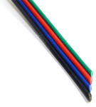 ANRO LED Színes vezeték RGB LED szalaghoz, 4 eres (fekete/kék/piros/zöld) (RGB Cable 590m/roll)