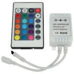 ANRO LED RGB vezérlő - Infravörös, 24 gombos (72W) (RFC3K24 RGB Controller IR24Key (6A))
