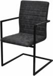 vidaXL 4 buc negru 272415