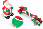 Family Karácsonyi kutyajáték szett - labda, kötél, mikulás Family 58650 (58650)