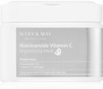  MARY & MAY Niacinamide Vitamin C Brightening Mask fátyolmaszk szett az élénk bőrért 30 db