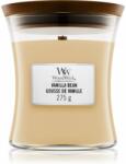 WoodWick Vanilla Bean ароматна свещ с дървен фитил 275 гр