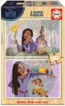 Educa Puzzle din lemn Wish Educa 2x50 piese de la 4 ani (EDU19739) Puzzle