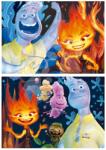 Educa Puzzle Elemental Educa 2x100 piese de la 6 ani (EDU19734) Puzzle