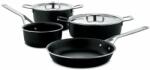 Alessi Комплект съдове POTS & PANS, 6 бр. , неръждаема стомана, Alessi (ALAJM100S6A)