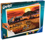 Ravensburger Set de pictură Ravensburger CreArt - Peisaje din savană (23548) Carte de colorat