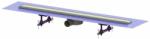 KESSEL Set rigola pentru dus plus capac Kessel Linearis Compact 95 cm inox cu sita de par si clapeta multistop (45600.65FM)