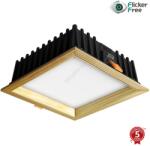 APLED APLED-LED Лампа SQUARE WOODLINE LED/12W/230V 3000K 17x17 см бор масивнo дървo (AP0206)