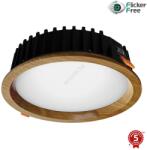 APLED - LED Лампа RONDO WOODLINE LED/12W/230V 3000K Ø 20 см дъб масивнo дървo (AP0176)