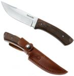 Fox Knives Black Fox Companion vadásztőr, bőr tokkal, 23 cm, BF-741