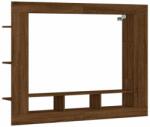 vidaXL Modern Falra Szerelhető TV Szekrény - Barna Tölgy - 152x113 cm (833729)