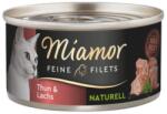 Miamor Feine Filets Naturell Tuna&Salmon 80g