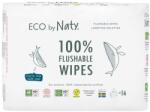 ECO by Naty Illatmentes, öblíthető nedves törlőkendők - kényelmes csomag 3x56 db