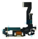  Apple iPhone 12, 12 Pro töltő csatlakozós flex kábel, átvezető fólia (lightning) fehér OEM