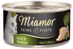Miamor Feine Filets Naturell Chicken&Vegetables 80g