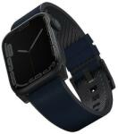 UNIQ szíj Straden Apple Watch Series 4/5/6/7/8/SE/SE2/Ultra 42/44/45mm. Leather Hybrid Strap kék/kék