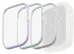 UNIQ Frame tok Moduo 3in1-hez Apple Watch 4/5/6/7/8/9/SE/SE2 40/41mm Sage-Lilac-White/ Sage-Lilac-White