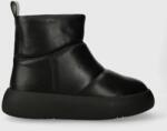 Vagabond Shoemakers ghete de piele AYLIN femei, culoarea negru, cu platforma, izolat, 5636.101. 20 9BYX-OBD1B5_99X