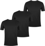 Donnay Мъжка тениска Donnay Three Pack V Neck T Shirt Mens - Black