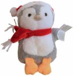 Semo Toys Pingvin plüssfigura sapkában és sálban 18cm (896276/pingvin) - jatekshop