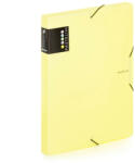 KARTON P+P Műanyag füzetbox A/4, PASTELINI, pasztell sárga