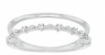  Brilio Silver Bájos ezüst gyűrű cirkónium kövekkel GR043W (Kerület 52 mm)