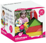 Edushape Színes puha építőkockák - 30 db-os (BBJ9)