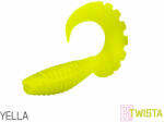 Delphin TWISTA UVs 5db 8cm YELLA gumihal (101003848)