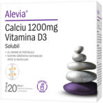 Alevia Calciu 1200mg Vitamina D3 20 plicuri Alevia - roveli
