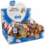 Duvoplus + Karácsonyi plüss játék kutyáknak - mézeskalács figura mix színekben 19x15x6cm - cobbyspet