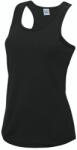 Just Cool Maieu sport pentru femei Cool - Neagră | XS (JC015-1000078473)