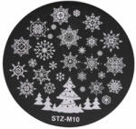  Nyomdalemez STZ-M10 karácsony hópehely
