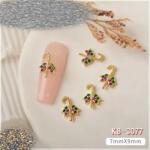  Körömékszer - Karácsony elegáns cirkónia kővel K8-3077