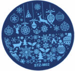  Nyomdalemez STZ-M02 karácsony