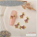  Körömékszer - Karácsony elegáns cirkónia kővel K8-3078