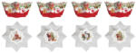 Easy Life Nuova R2S Christmas Memories porcelán tálka 4 db-os szett, 11cm, díszdobozban